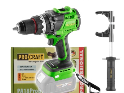 Aku vrtací šroubovák Procraft PA18ProBL (bez baterie a nabíječky)