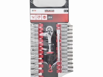 KRTH30108 - Gola sada 1/4" 28ks