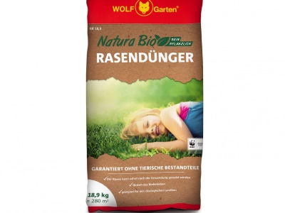 Hnojivo na trávník Wolf Garten NR 18,9, cca 280 m2
