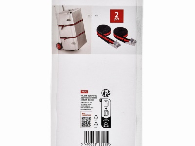 KRTH40802 - Upínací popruh se sponou 100kg / 2,5m (sada 2ks)