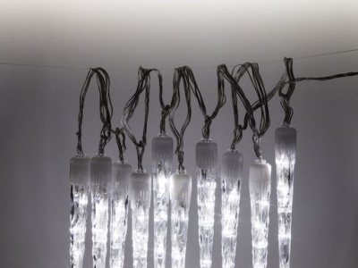 Rampouchy 10 ks řetěz světelný  LED - 8 funkcí