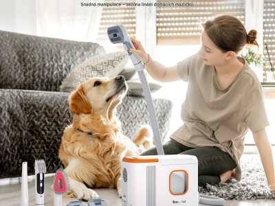 D20SMAX - Robotický vysavač Teendow 3v1 Pet Grooming Tool