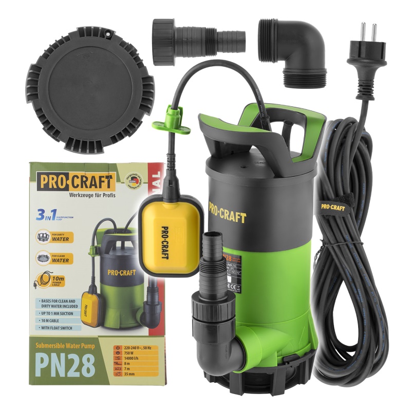 Čerpadlo ponorné Procraft PN28