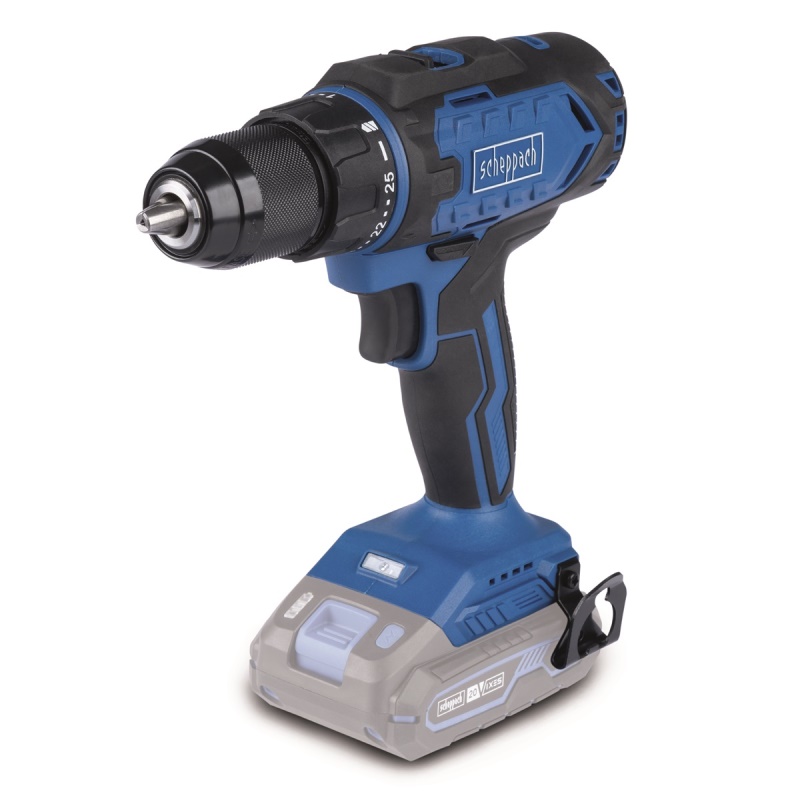 Scheppach C-DD45-X - aku 20 V IXES vrtací šroubovák (bez baterie a nabíječky)