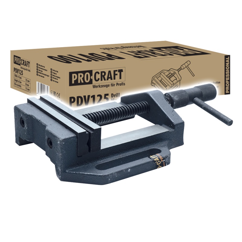 Svěrák pod vrtačku Procraft PDV125