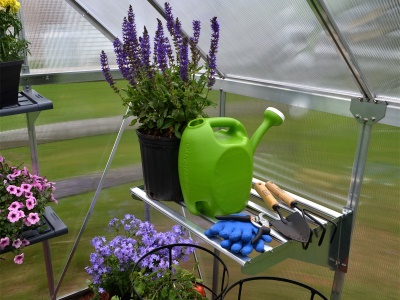 Palram - Canopia Kovová police