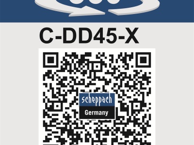 Scheppach C-DD45-X-SET S - 20 V IXES aku vrtací šroubovák + 2Ah baterie + nabíječka 2,4 A