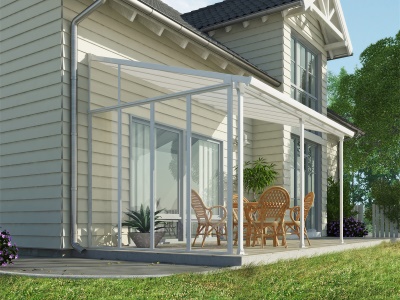 Palram - Canopia Boční stěna k pergolám Sierra / Capri (bílá)