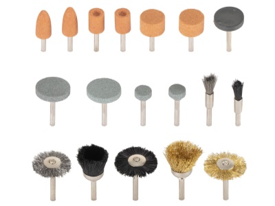 Přímá bruska Procraft PG400 + GK‑418 s ohebným nástavcem a příslušenstvím