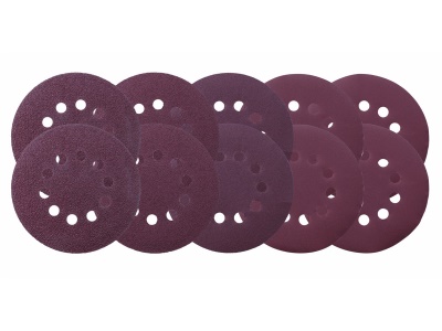 Scheppach Sada kulatých brusných papírů ( 10 ks ) - pro BFR 1200 / CGP 1200