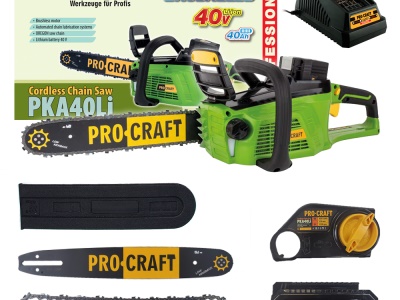 AKU řetězová pila Procraft PKA40Li
