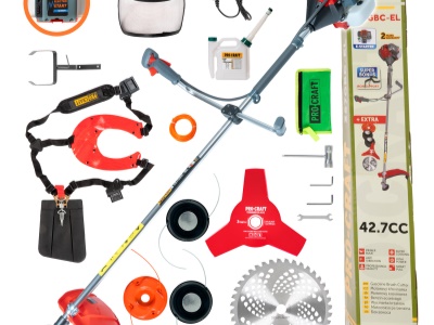 Benzínový křovinořez s elektrickým startovaním Procraft 357GBC-EL