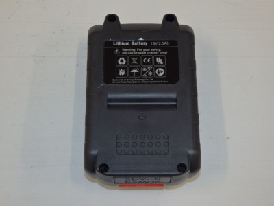 VERDEMAX Baterie 18V-2,5Ah (6000) Futura PRO