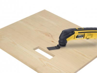 POWX13302 - Aku multifunkční stroj / oscilační bruska 12 V Li-ion 2xAKU