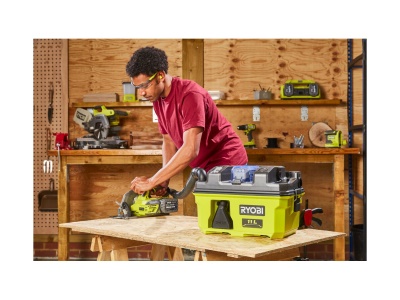 RYOBI RV1811-0 - aku 18V dílenský vysavač ONE+ (bez baterie a nabíječky)