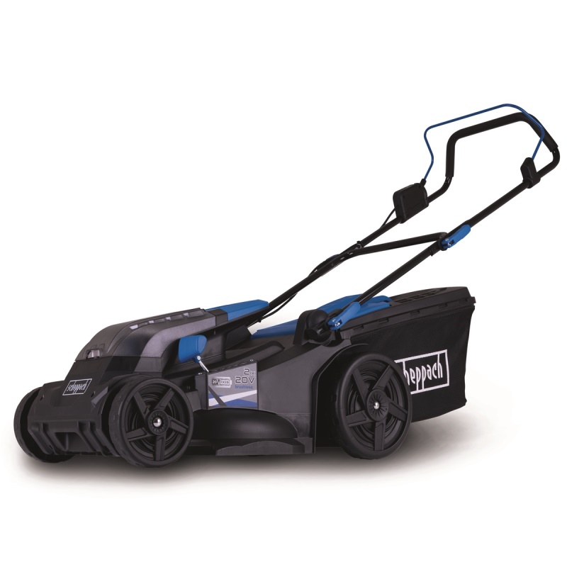 Scheppach BC-MP430-X - 2x 20 V IXES aku sekačka 4v1 s bezuhlíkovým motorem (bez baterie a nabíječky)