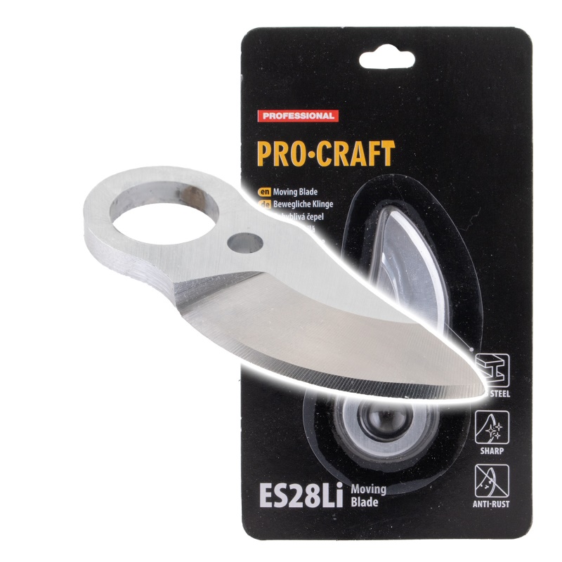 Náhradní horní nůž na Aku nůžky Procraft ES28Li