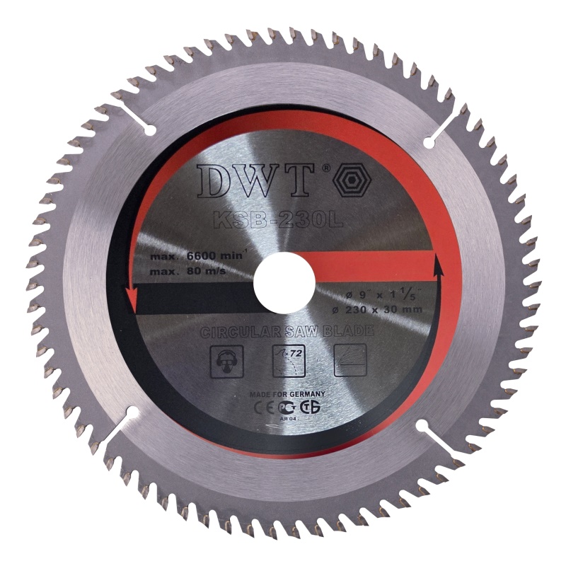 DWT KSB-230 L - pilový kotouč ( 230 x 30 x 2,2 mm, 72 Z )
