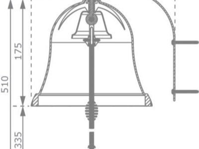 Marimex Play Zvonek - červený