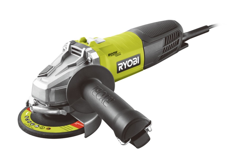 Ryobi RAG800-125S - elektrická úhlová bruska 125 mm