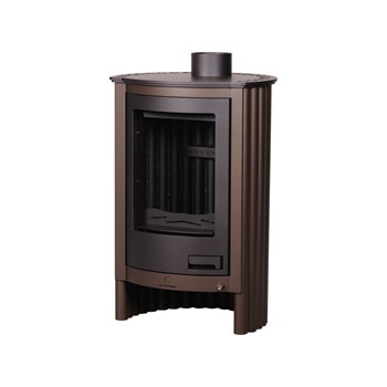 HS Flamingo PICCOLO I hnědá - samet - krbová kamna