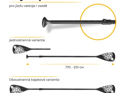 Paddleboard SET Procraft Travel SUP350