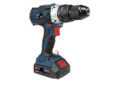 Scheppach CSD40-20Li - aku 20V vrtací šroubovák + 2x baterie 2 Ah + nabíječka + kufr