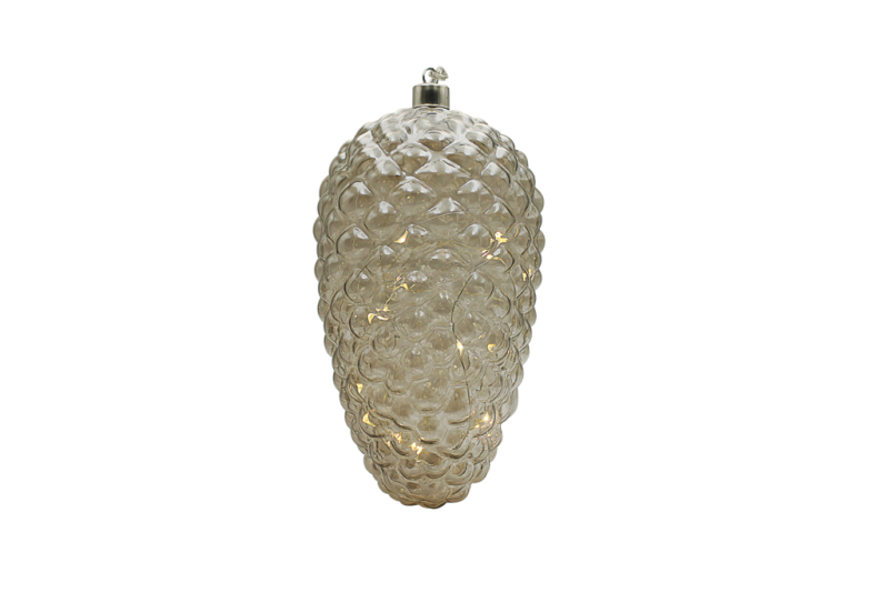 Šiška maxi zlatá Crystal