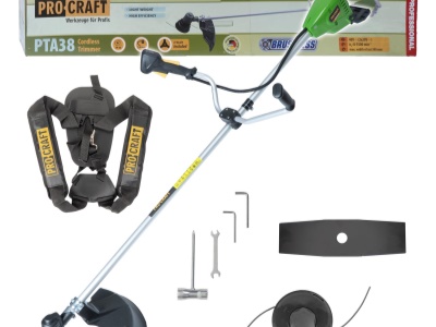 Aku křovinořez Procraft PTA38 (bez baterie a nabíječky)
