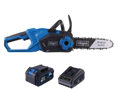 Scheppach C-CS254-X-SET L - 20 V IXES aku řetězová pila + 4Ah baterie + nabíječka 2,4 A