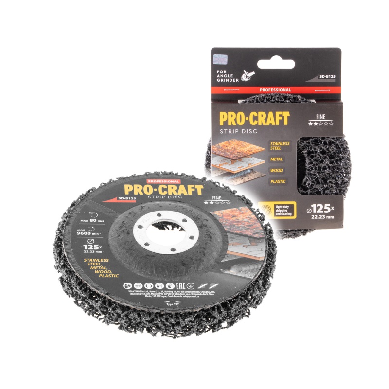Kotouč brusný Clean & Strip Procraft SD-B125