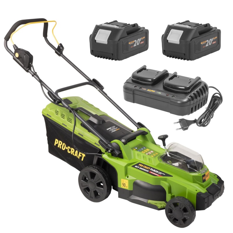 Aku sekačka Procraft + 2 baterie a nabíječka SPLM20/20-4/20-2