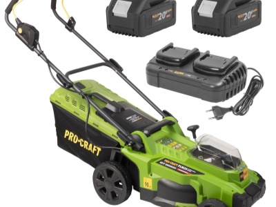 Aku sekačka Procraft + 2 baterie a nabíječka SPLM20/20-4/20-2