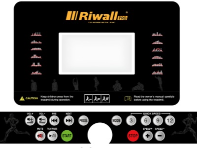 Riwall HOME CHUDY PRO - skládací běžecký pás