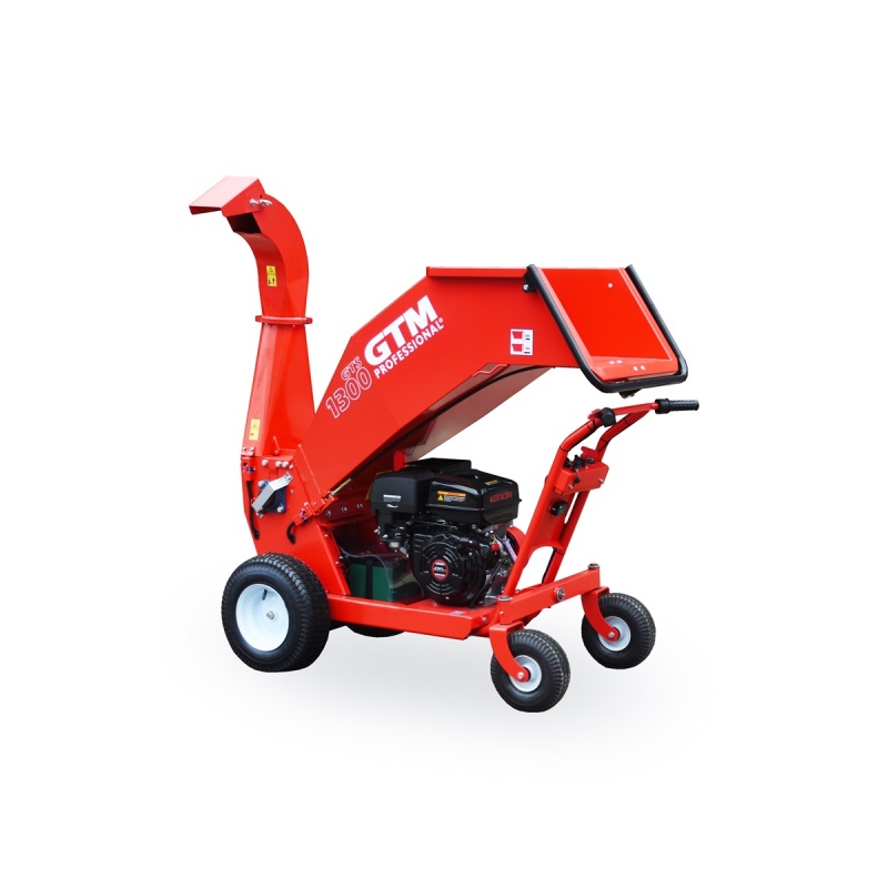 GTM GTS 1300 WDG - Benzinový drtič dřeva s pojezdem