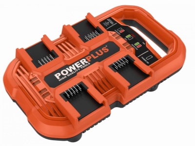 POWDP9055 - Multi nabíječka na 4 baterie 20V/40V