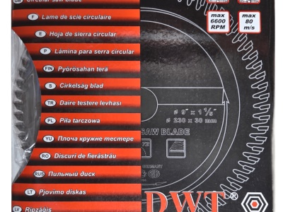 DWT KSB-230 L - pilový kotouč ( 230 x 30 x 2,2 mm, 72 Z )