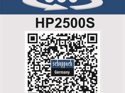 Scheppach HP 2500 S - obousměrná vibrační deska 125 kg