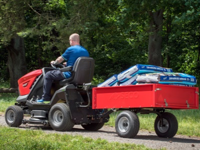 Sklopný vozík NT - 4 červený