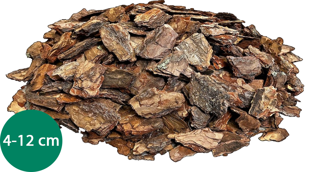 Dekorační piniová kůra 4-12 cm, 5 pytlů
