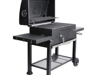 Riwall PRO RCG 80 - gril na dřevěné uhlí XXL Riwall PRO