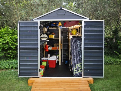 Palram - Canopia Skylight 6x8 antracit - zahradní domek