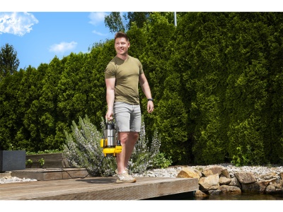 Riwall PRO RESP 750 INOX - kalové čerpadlo do septiku 750 W s volným průtokem