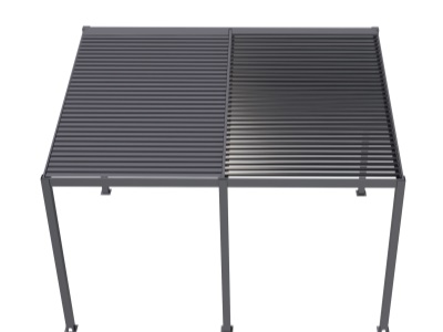 Riwall PRO RMBP 13 x 10 Anthracite - bioklimatická pergola ( 4 x 3 m )