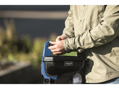 Scheppach C-GSP800-X - aku 20 V IXES rozmetadlo (bez baterie a nabíječky)