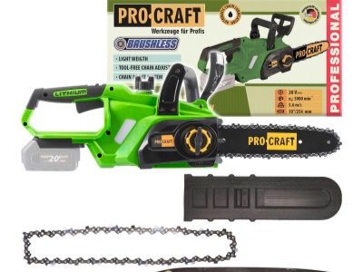 Aku řetězová pila Procraft PKA36 (bez baterie a nabíječky)