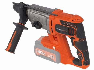 POWDP1570 - Kombinované kladivo 40V SDS-Plus (bez AKU) v kufru