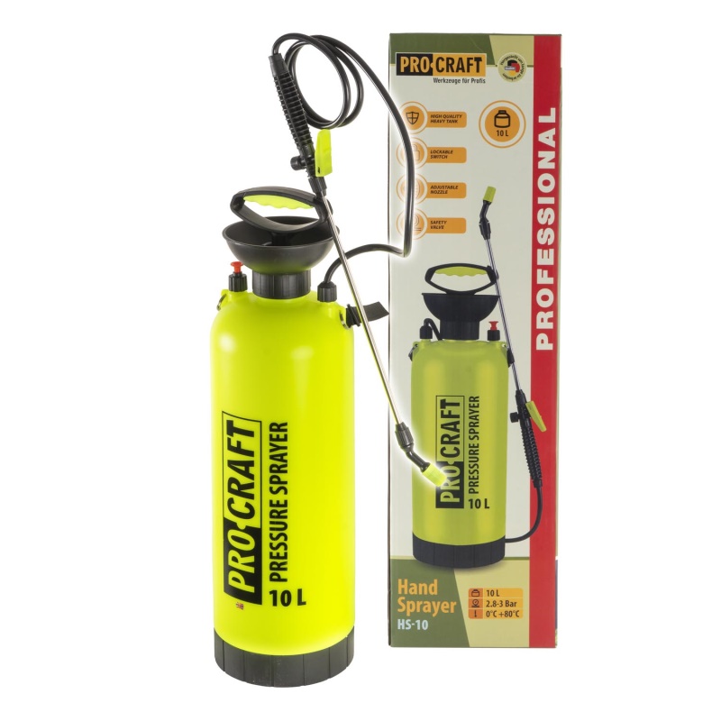 Ruční tlakový postřikovač Procraft HS-10