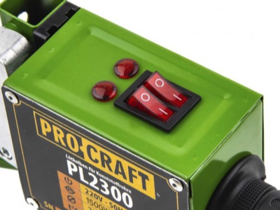 Polyfúzní svářečka, plotnová Procraft PL2300 (PL1500)