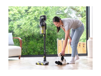 Ryobi RASV18BL-0 - aku 18V bezuhlíkový tyčový vysavač ONE+ (bez baterie a nabíječky)